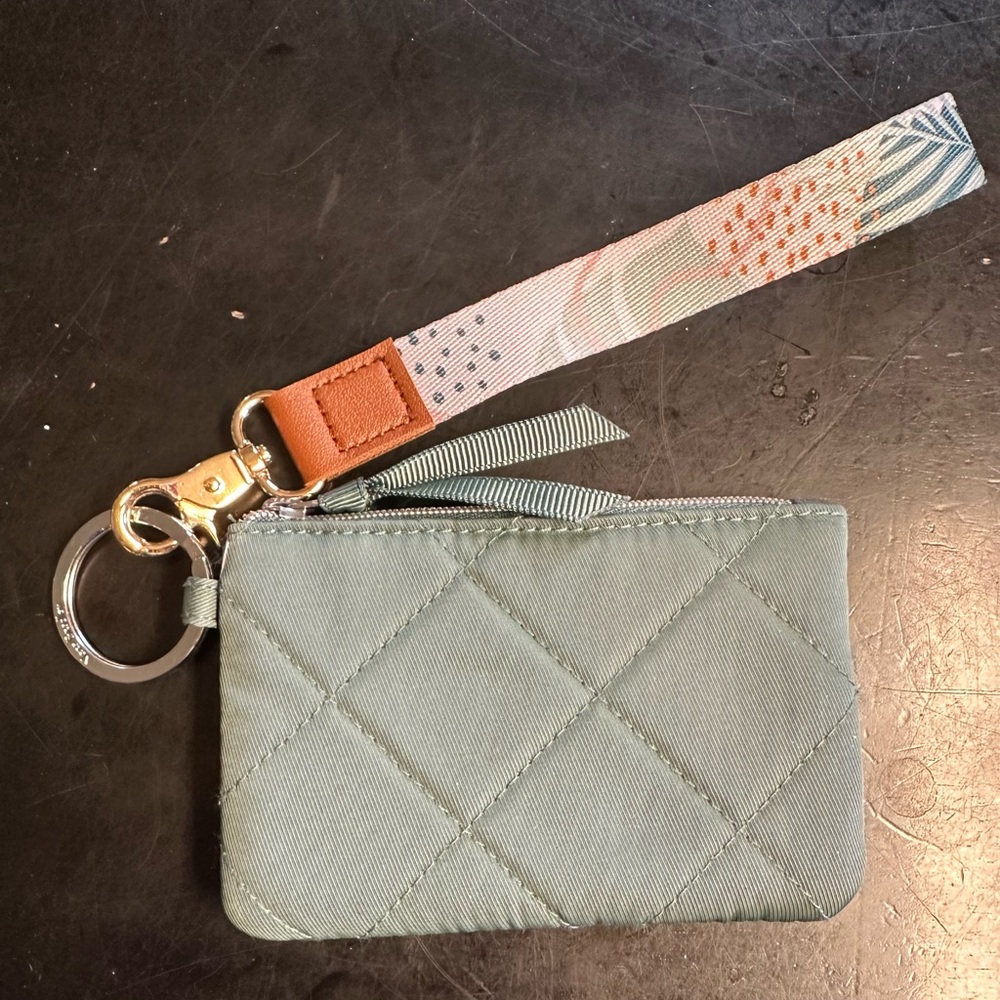 Vera Bradley Wristlet Keychain Pouch